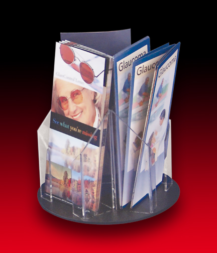 Table Top 3-Sided Brochure Holder